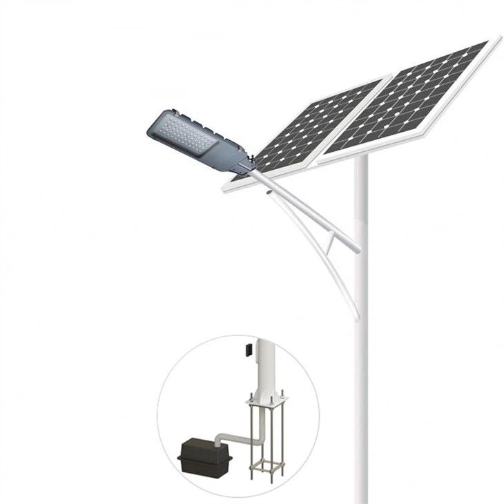 China 10 Working Hours Gel Battery Hanging Solar LED Street Lamp